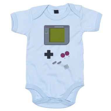 Baby Body - Gaming Classic rosa-grau 68-80