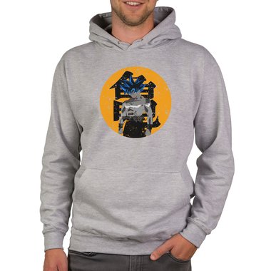 Herren Hoodie - Goku schwarz-orange 5XL