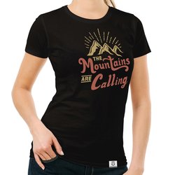 Damen T-Shirt - Mountains are calling