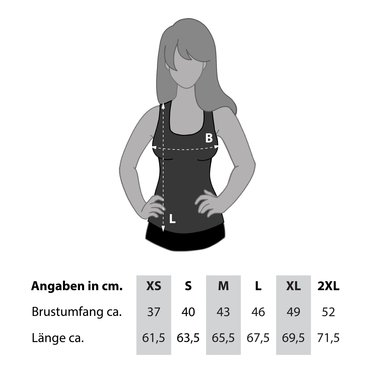 Damen Tank Top - Verrckte Hhner on Tour weiss-schwarz XXL