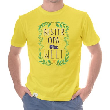 Herren T-Shirt - Bester Opa der Welt