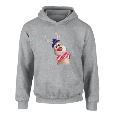 Kinder Hoodie - Little Rudolph