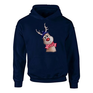 Kinder Hoodie - Little Rudolph