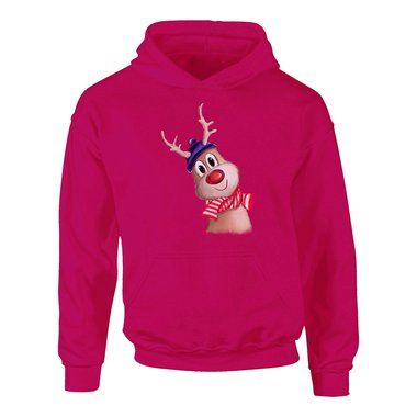 Kinder Hoodie - Little Rudolph