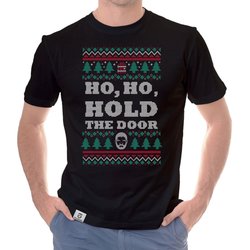 Herren T-Shirt - Ho, Ho, Hold the Door