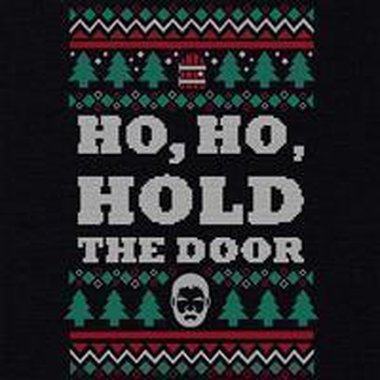 Herren Hoodie - Ho, Ho, Hold the Door