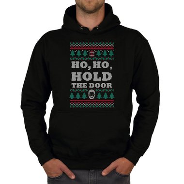 Herren Hoodie - Ho, Ho, Hold the Door