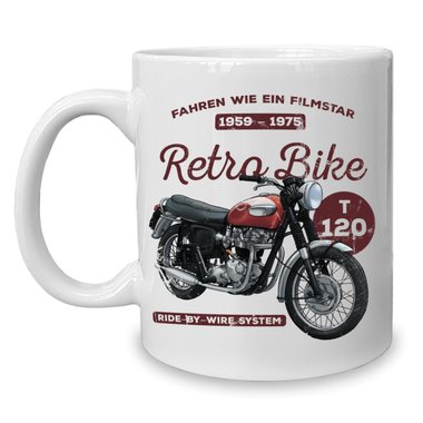 Kaffeebecher - Tasse - Oldtimer Motive Running Cardboard