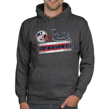 Herren Hoodie - Pats - New England schwarz-rot 5XL