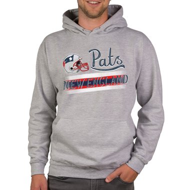 Herren Hoodie - Pats - New England schwarz-rot 5XL