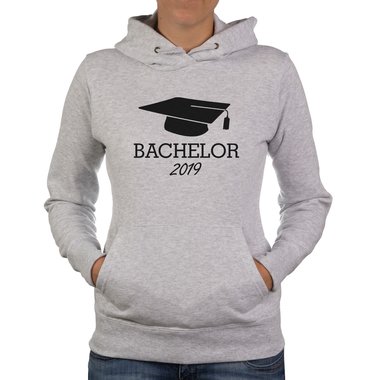 Damen Hoodie - Bachelor 2019 fuchsia-gold XS