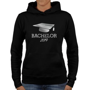 Damen Hoodie - Bachelor 2019 fuchsia-gold XS