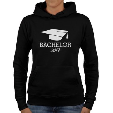 Damen Hoodie - Bachelor 2019 fuchsia-gold XS