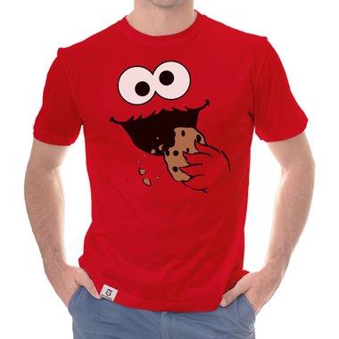 Herren T-Shirt - Keks Monster
