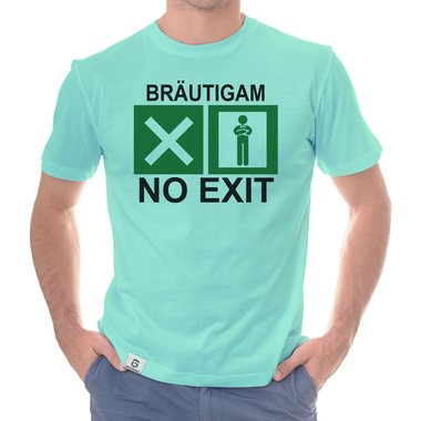 Herren JGA T-Shirt - Brutigam - No Exit