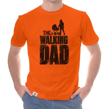 Herren T-Shirt - The Walking Dad dunkelblau-grau S