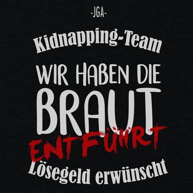 Damen T-Shirt - JGA Kidnapping Team