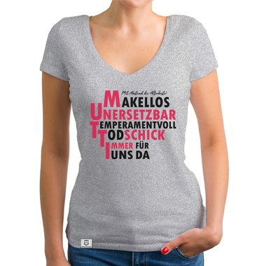 Damen T-Shirt V-Ausschnitt - MUTTI