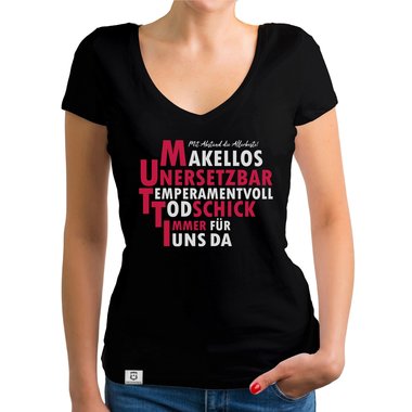 Damen T-Shirt V-Ausschnitt - MUTTI