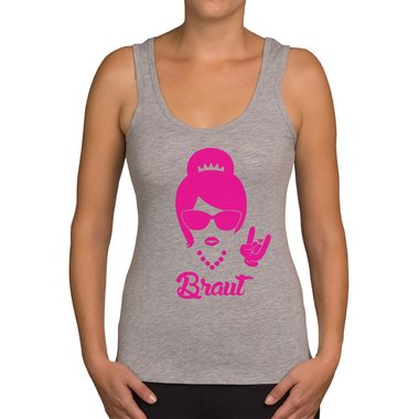 Damen JGA Tank Top - Braut Rock N`Roll