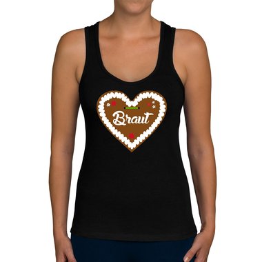 Damen JGA Tank Top - Lebkuchen Braut