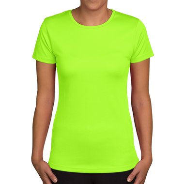 Damen Sport-Shirt neon XL