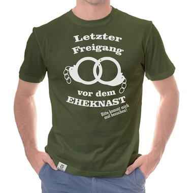 Herren T-Shirt - Letzter Freigang