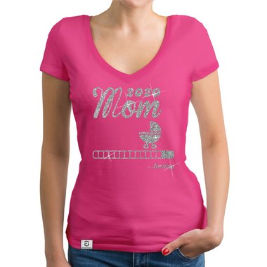 Damen T-Shirt V-Ausschnitt - Mom 2020 loading