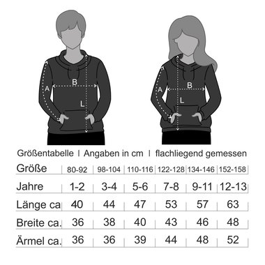 Kinder Hoodie - Schulkind 2020 loading dunkelblau-cyan 80-92