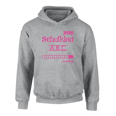 Kinder Hoodie - Schulkind 2020 loading dunkelblau-cyan 80-92