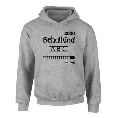 Kinder Hoodie - Schulkind 2020 loading dunkelblau-cyan 80-92