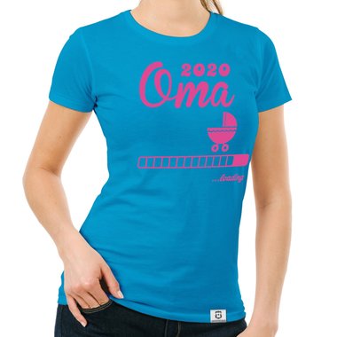 Damen T-Shirt - Oma 2020 loading weiss-schwarz XXL