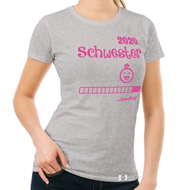 Damen T-Shirt - Schwester 2020 loading