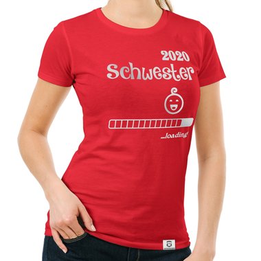 Damen T-Shirt - Schwester 2020 loading