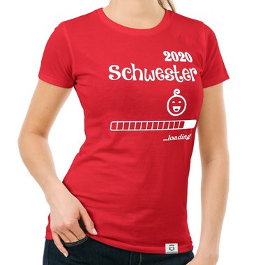 Damen T-Shirt - Schwester 2020 loading