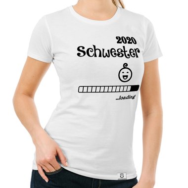 Damen T-Shirt - Schwester 2020 loading