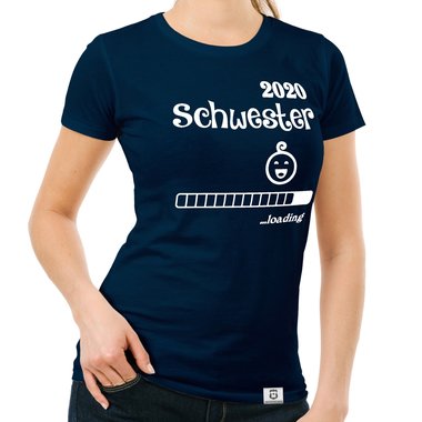 Damen T-Shirt - Schwester 2020 loading