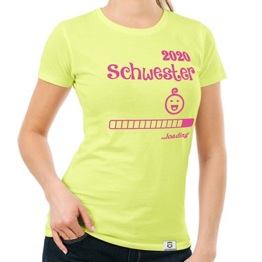 Damen T-Shirt - Schwester 2020 loading