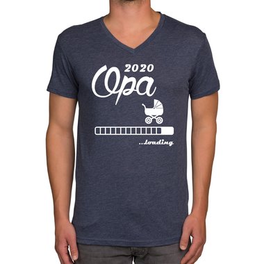 Herren T-Shirt - V-Ausschnitt - Opa 2020 loading