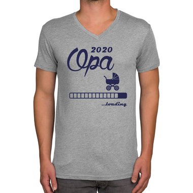 Herren T-Shirt - V-Ausschnitt - Opa 2020 loading