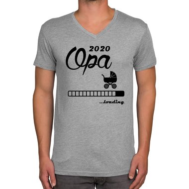 Herren T-Shirt - V-Ausschnitt - Opa 2020 loading