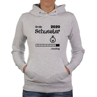 Damen Hoodie - Groe Schwester 2020 loading