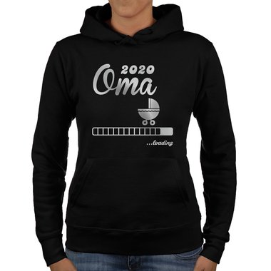 Damen Hoodie - Oma 2020 loading fuchsia-gold XS