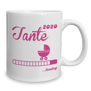 Kaffeebecher - Tasse - Familien Kollektion Tante-schwarz