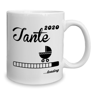 Kaffeebecher - Tasse - Familien Kollektion Tante-schwarz