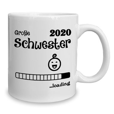 Kaffeebecher - Tasse - Familien Kollektion Tante-schwarz