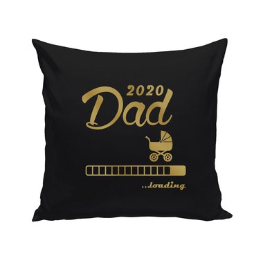 Kissen - Dad 2020 loading apfelgrn-dunkelblau