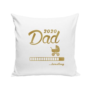 Kissen - Dad 2020 loading apfelgrn-dunkelblau