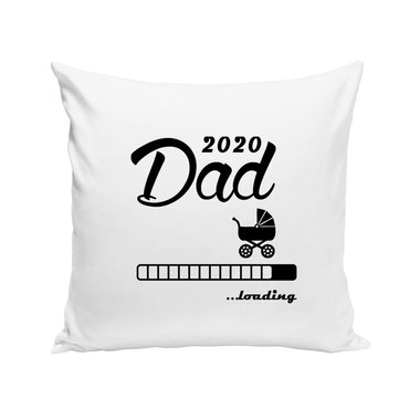 Kissen - Dad 2020 loading apfelgrn-dunkelblau