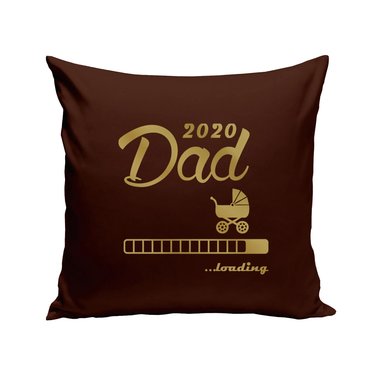 Kissen - Dad 2020 loading apfelgrn-dunkelblau